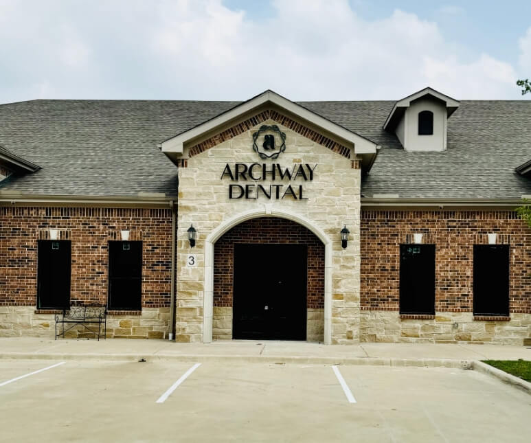 Outside view of Archway Dental office building