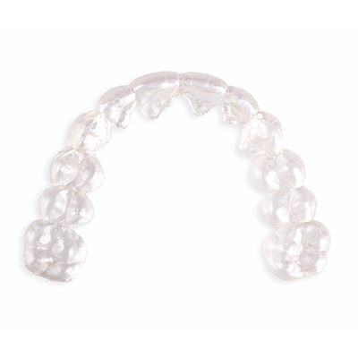 Clear aligner for Invisalign. 